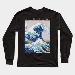 Hokusai -The Great Wave Off Kanagawa Long Sleeve T-Shirt